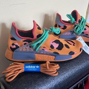 Adidas HU NMD Animal Print Pharrell Williams Sz 10 NEW